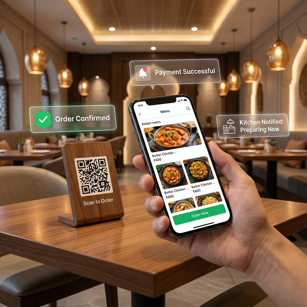 QR Ordering Experience